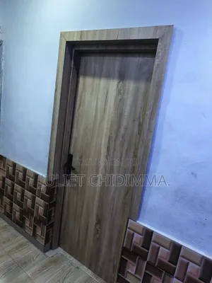 A Quality HDF Door With Frame