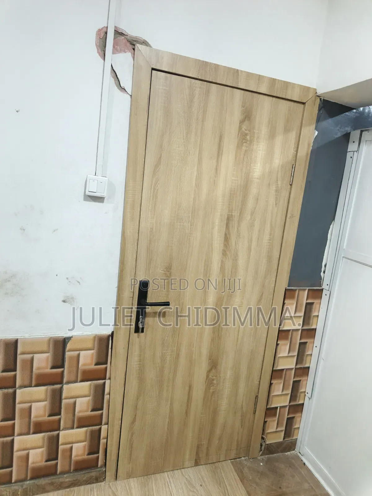 A Quality HDF Door With Frame