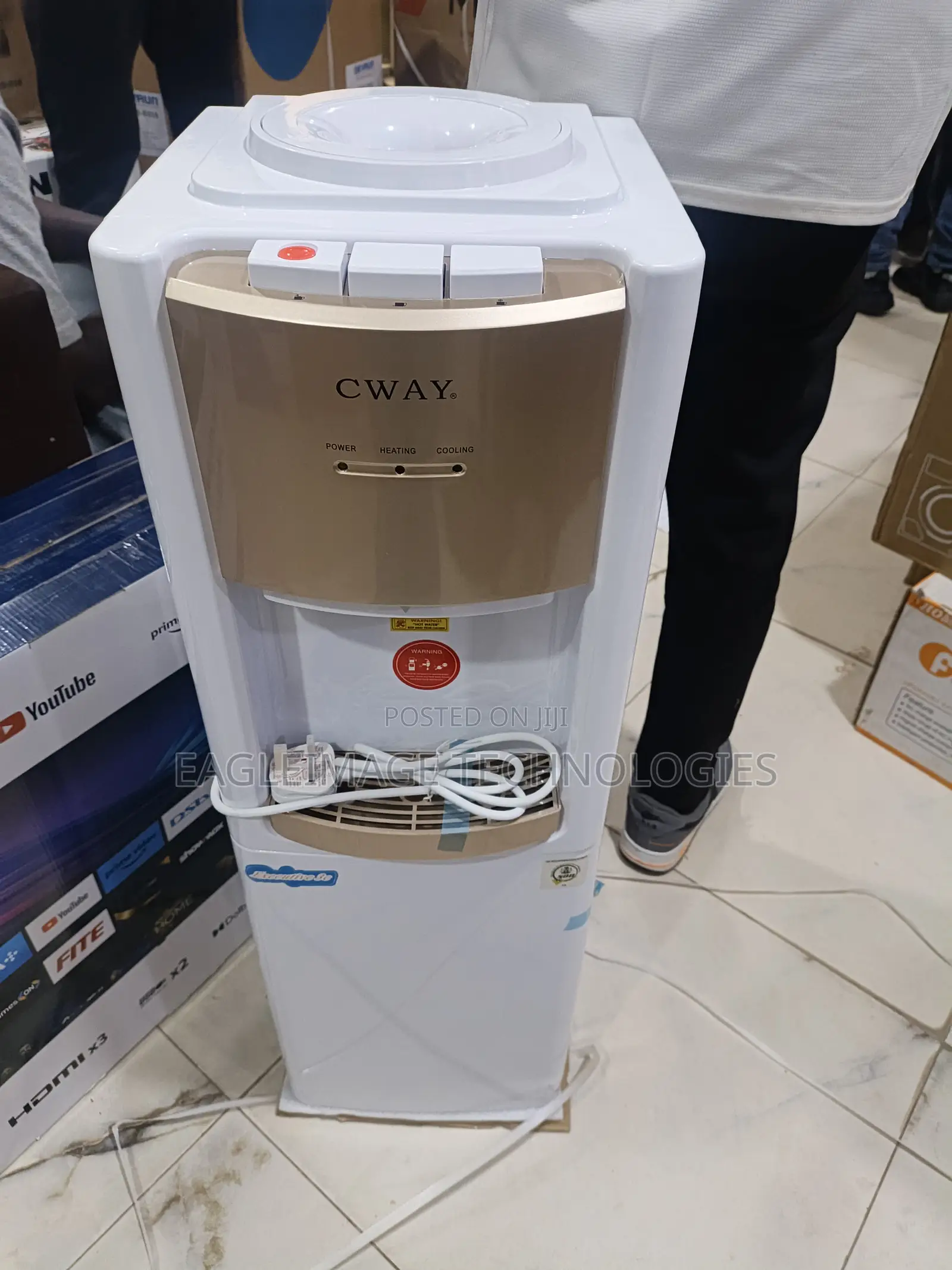 Executive Standing Water Dispenser With Hot Cold Function