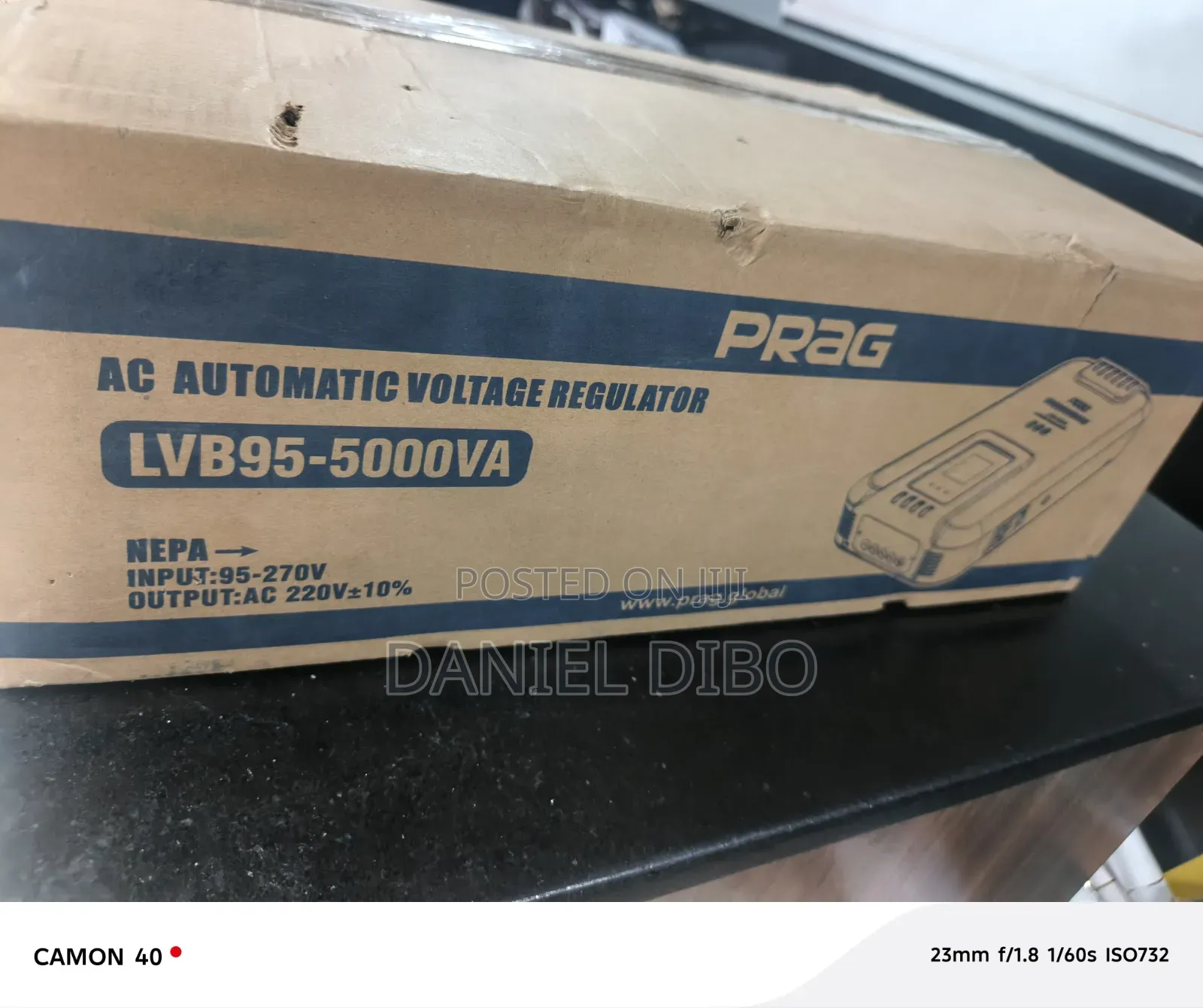 Prag Stabilizer 5kva 95v