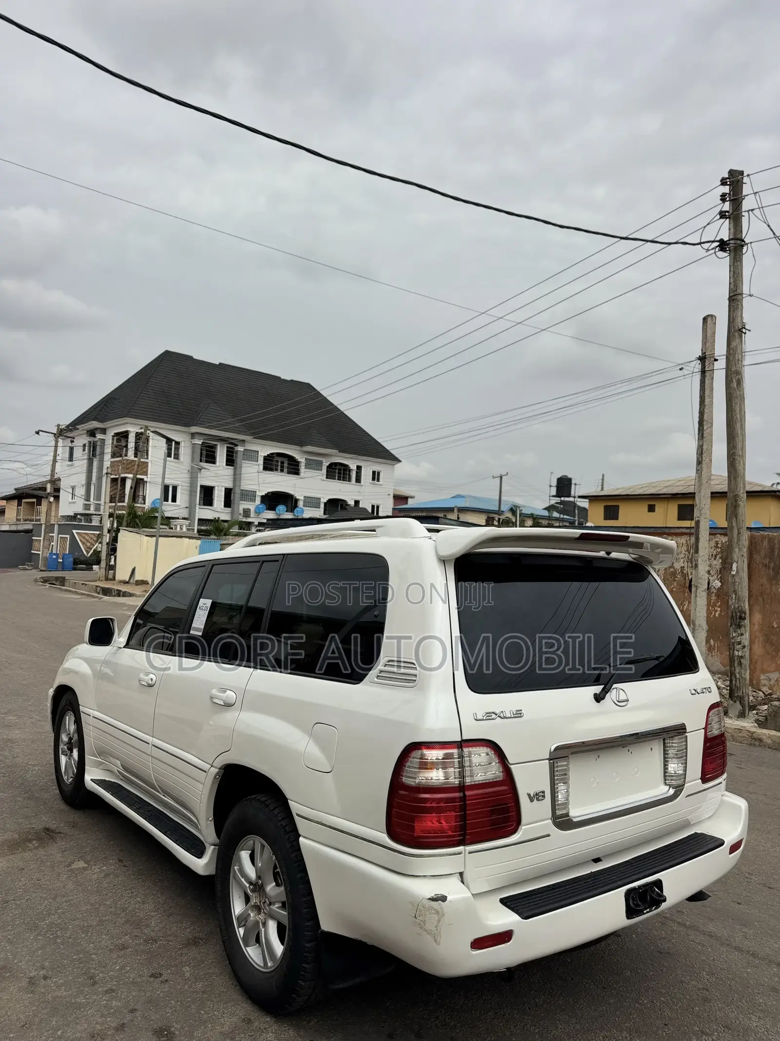 Lexus LX 470 AWD 2005 White