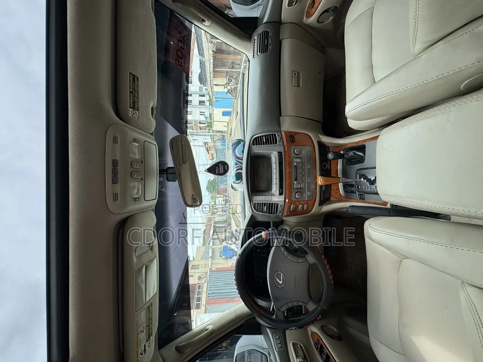 Lexus LX 470 AWD 2005 White