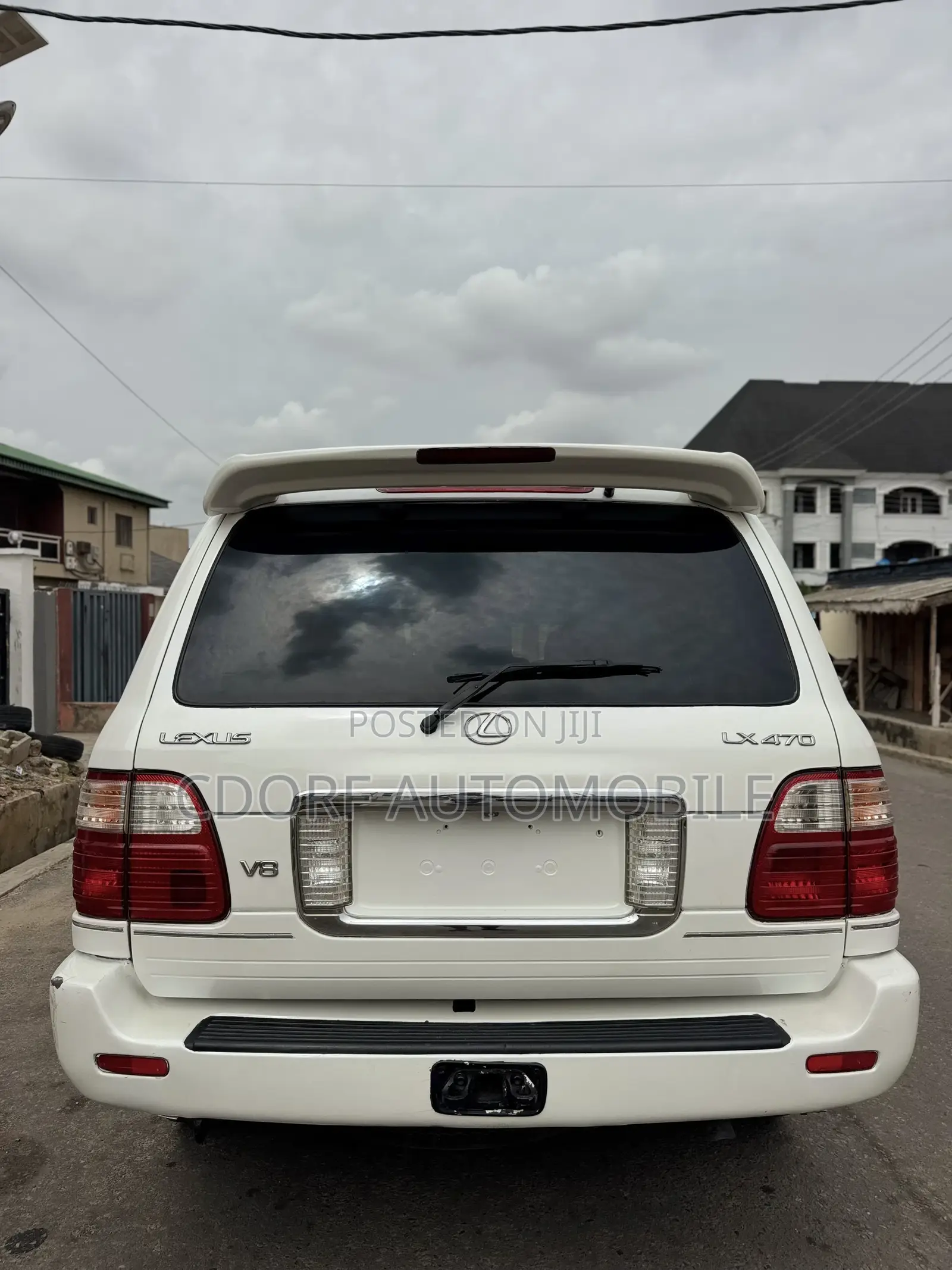 Lexus LX 470 AWD 2005 White