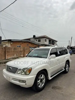 Lexus LX 470 AWD 2005 White