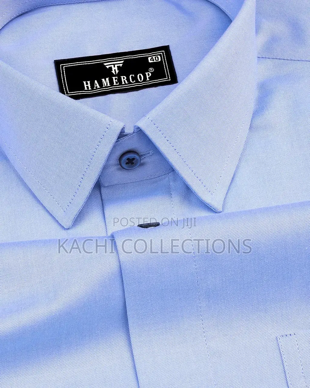 Blue Dobby Classic Shirt