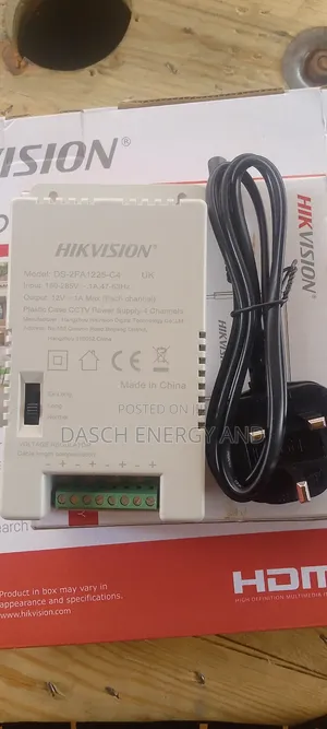 4-Channels CCTV Power Supply