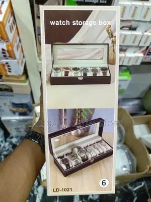 Wrist Watch Storage Box (6 Slots)