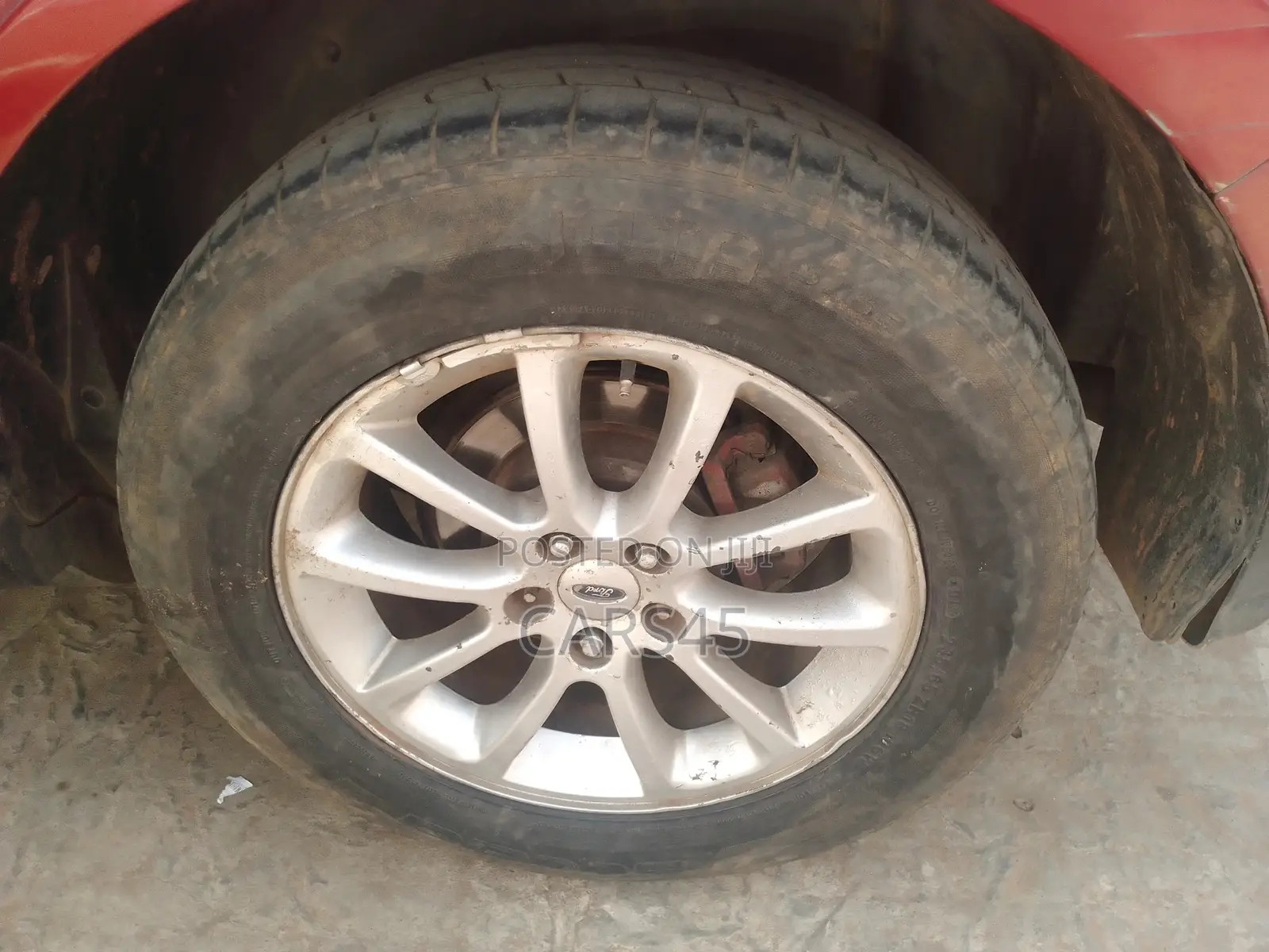 Ford Edge 2007 Red