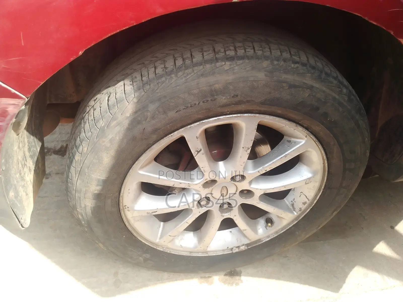 Ford Edge 2007 Red