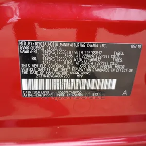 Toyota RAV4 2010 Red