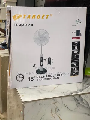 Brand New Solar Rechargeable Fan