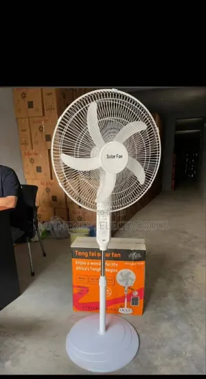 Brand New Solar Rechargeable Fan