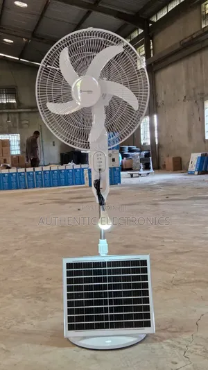 Brand New Solar and Electric Rechargeable Fan
