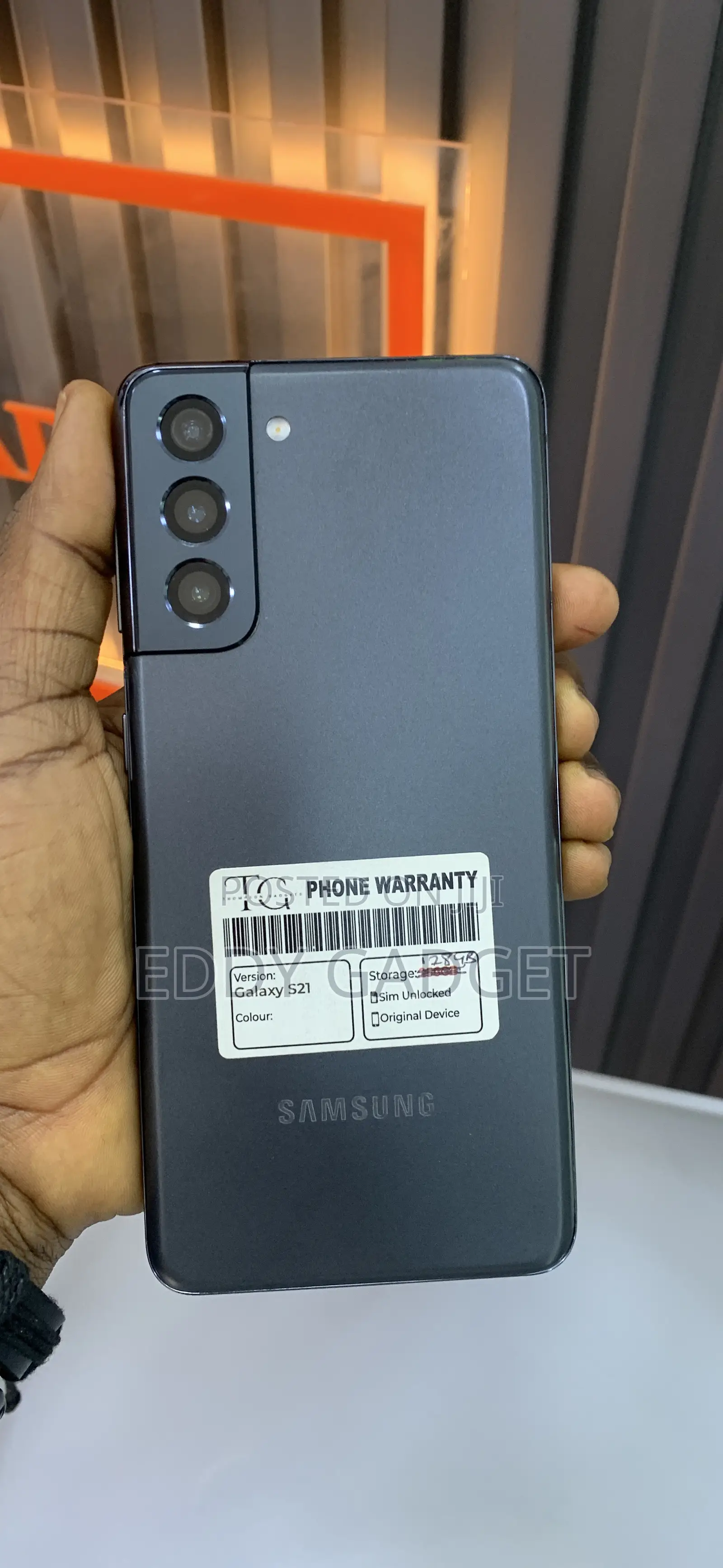 Samsung Galaxy S21 5G 128 GB Black