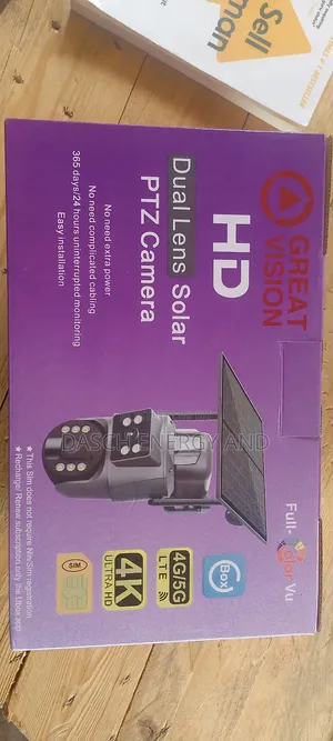 Dual Lens PTZ Solar Camera