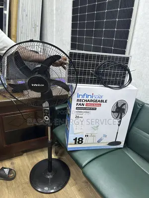 18 Inches Infini Solar Rechargeable Fan