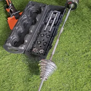 50kg Adjustable Chrome Dumbbell Box