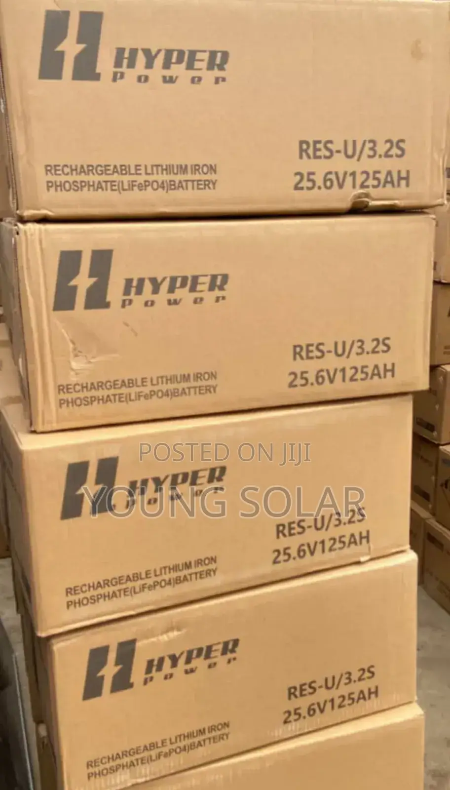 3.5kwh 24v Hyper Power Solar Battery
