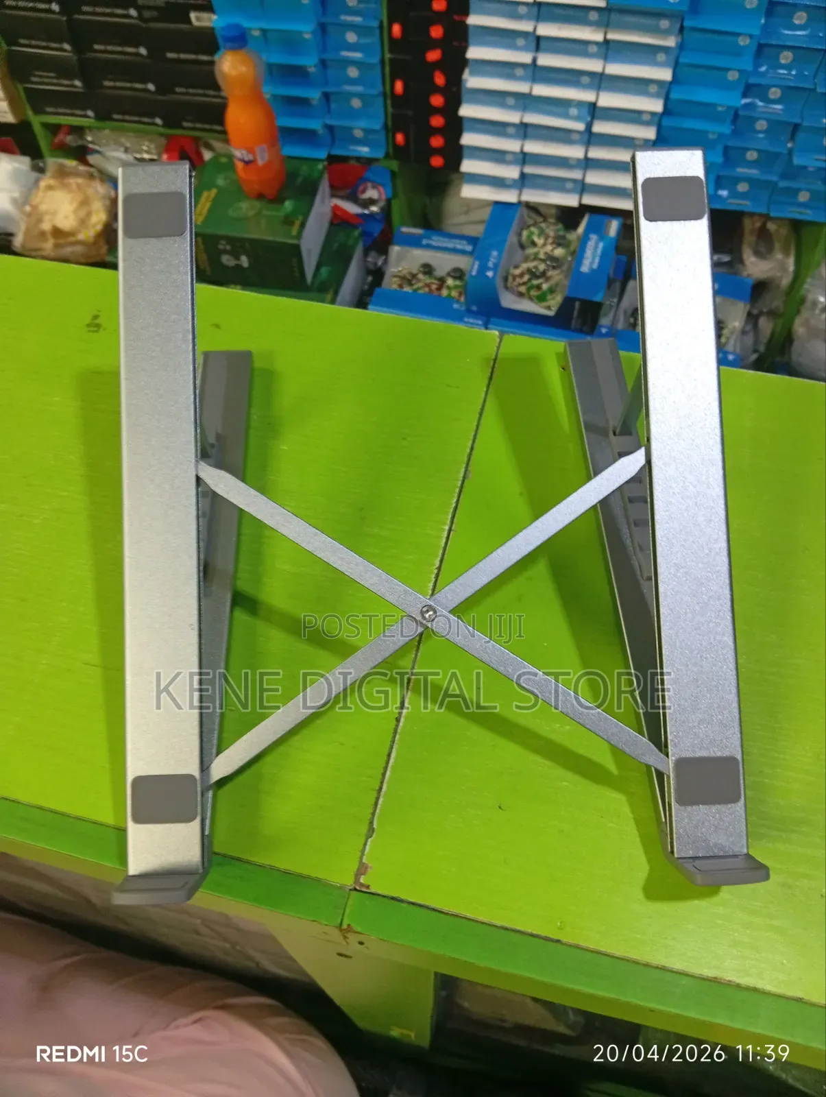 2-in-1 Foldable Laptop Stand + Multi-Port Usb Hub