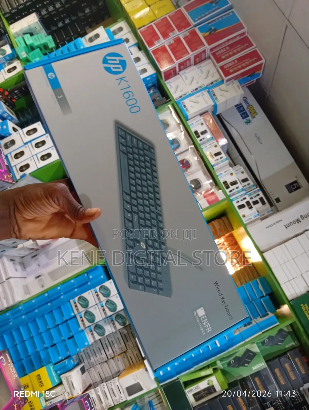 Brand New Hp Wired Keyboard