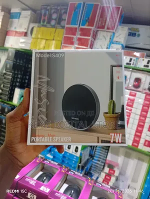 Brand New S409 Portable Bluetooth Speaker (7w Loud Sound)