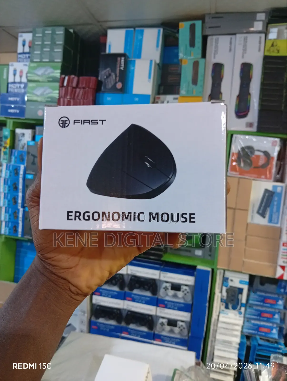 First Vertical Ergonomic Pc Mouse (Prevents Wrist Pain)