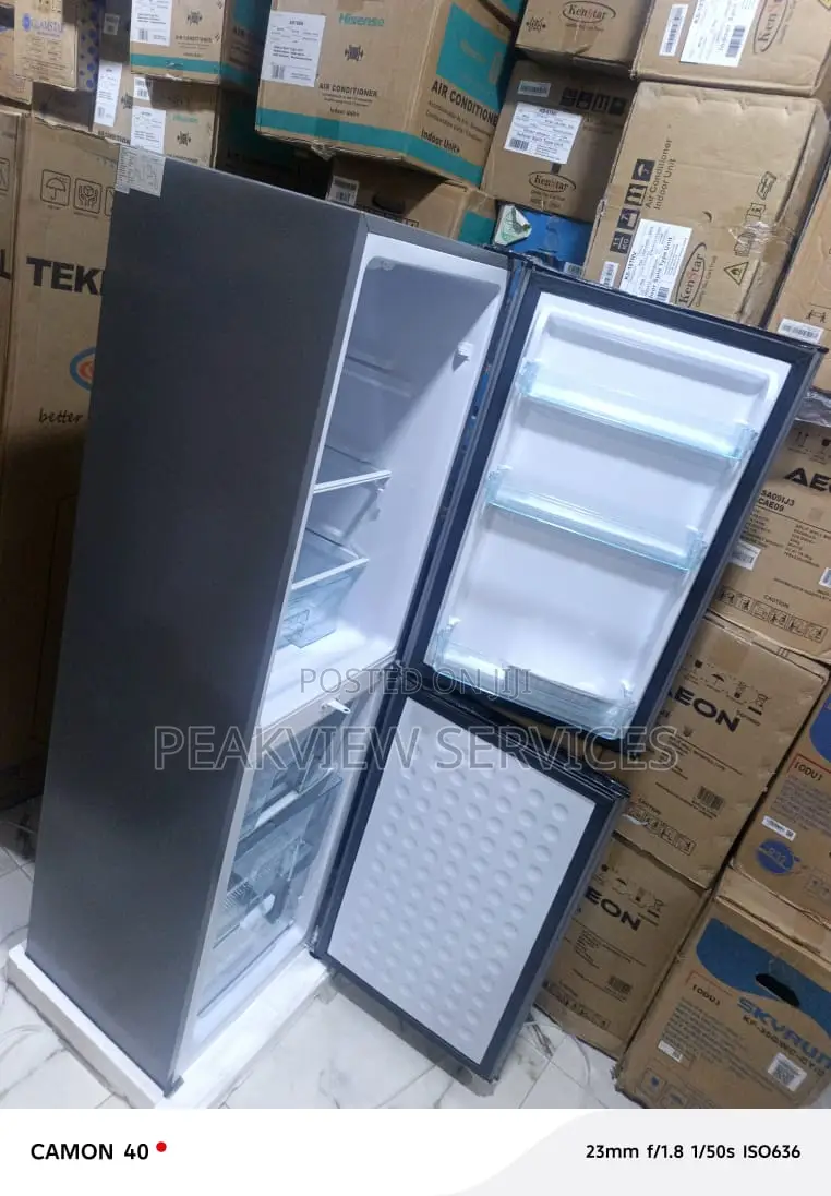 Tecnocool 200l Twin Door Fridge Fixed Shelf Layout