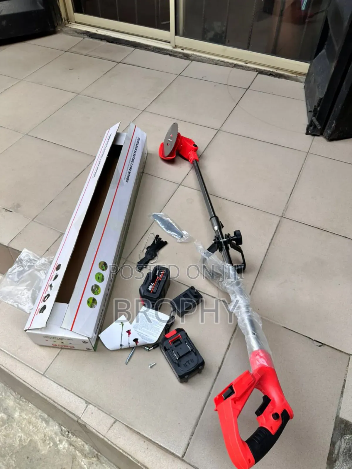 Cordless Electric Lawnmower