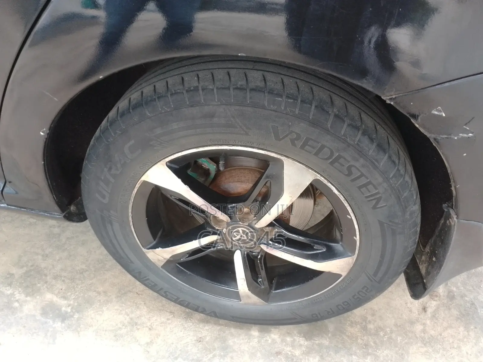 Toyota Avensis 2005 Black