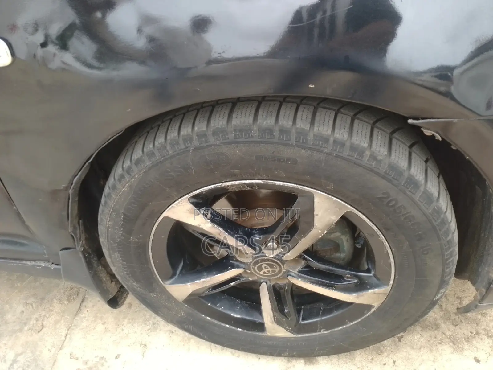 Toyota Avensis 2005 Black