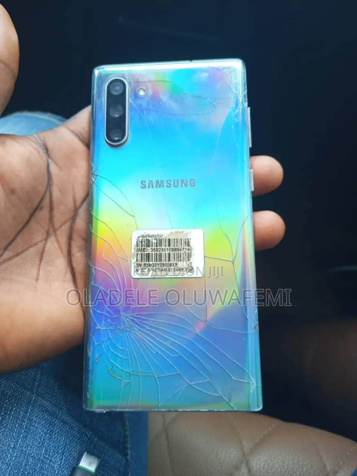 Samsung Galaxy Note 10 Lite 128 GB Blue