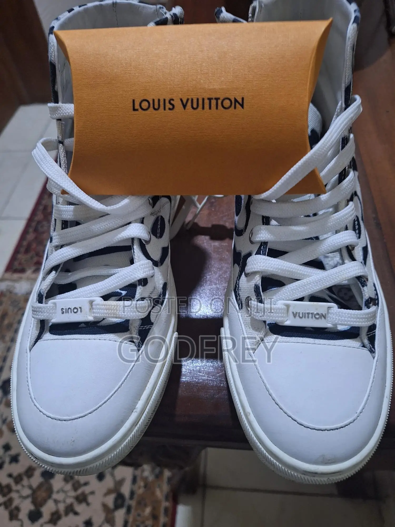 Louis Vuitton White Canvas