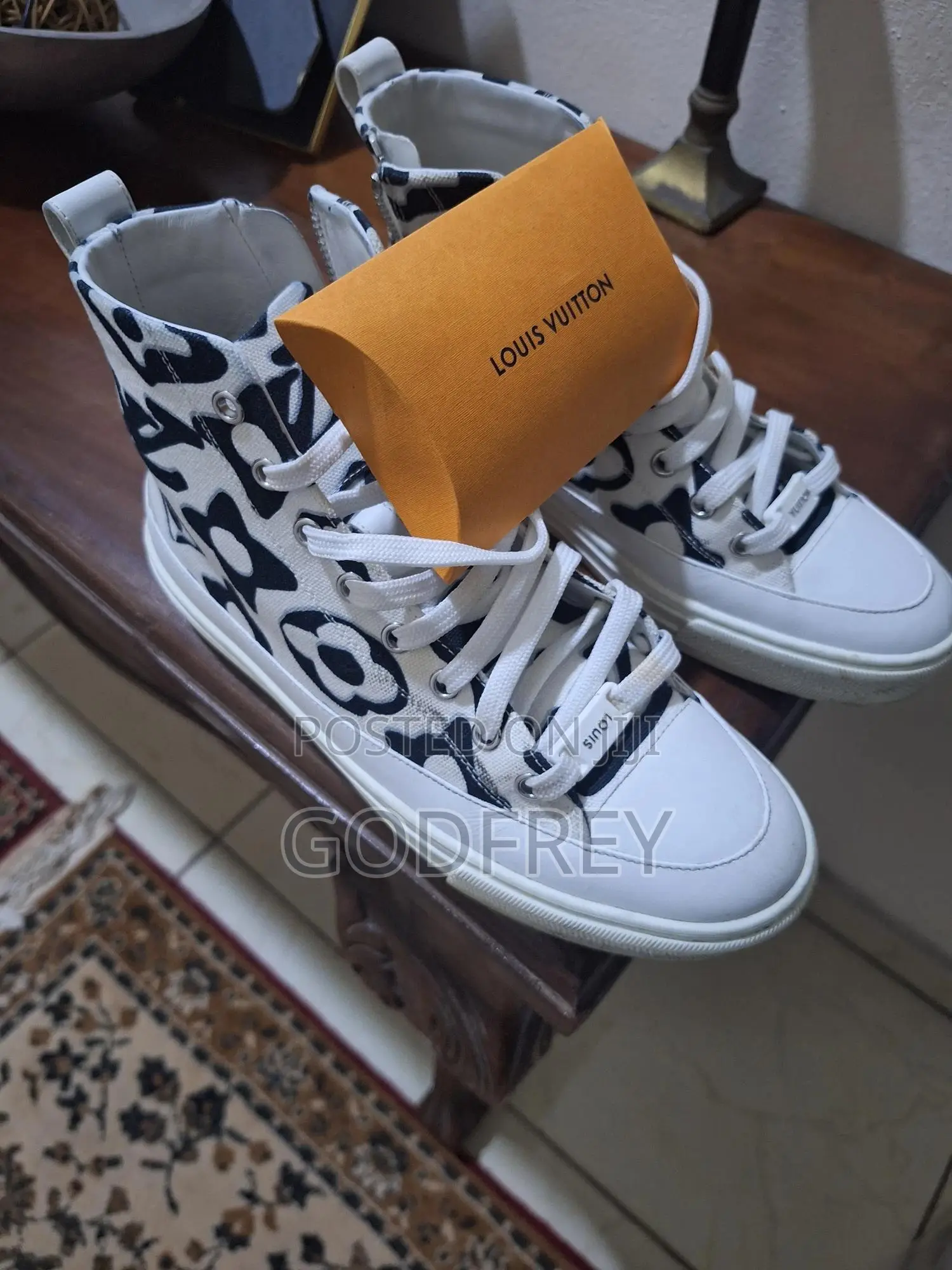 Louis Vuitton White Canvas
