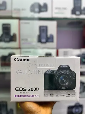 Canon 200s With Lens 18-55mm
