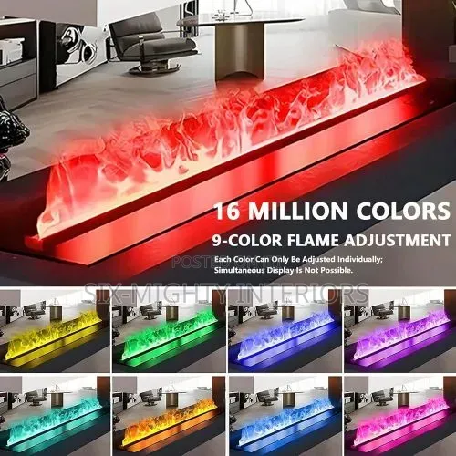 Modern Electric 3d Water Vapor Fireplace- 1mtr