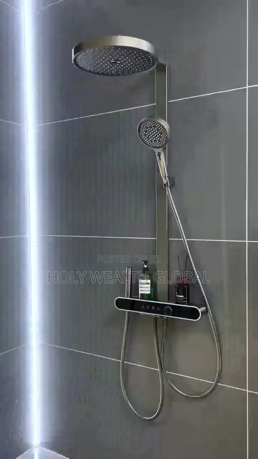 Full Copper Luxury Smart Shower