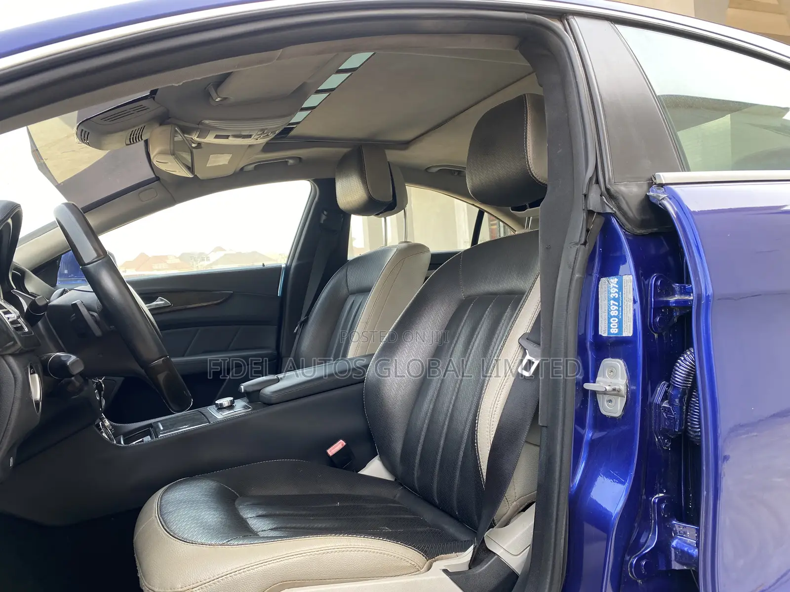 Mercedes-Benz CLS 350 2012 Blue