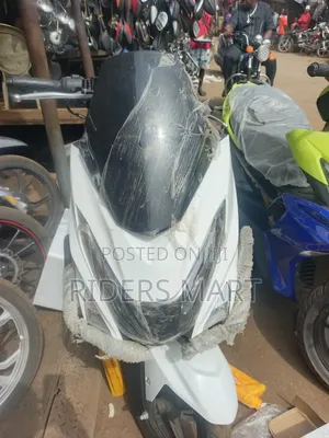 New Motorcycle 2024 White
