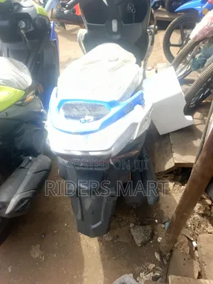 New Motorcycle 2024 White