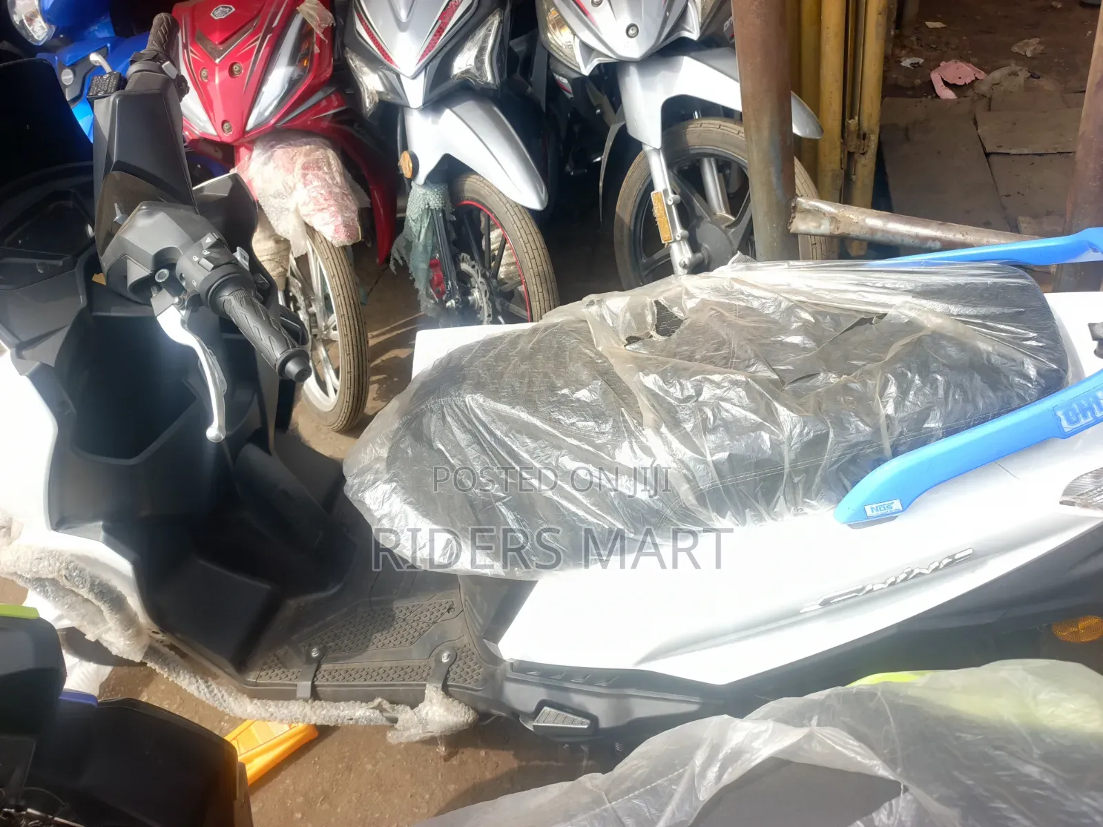New Motorcycle 2024 White