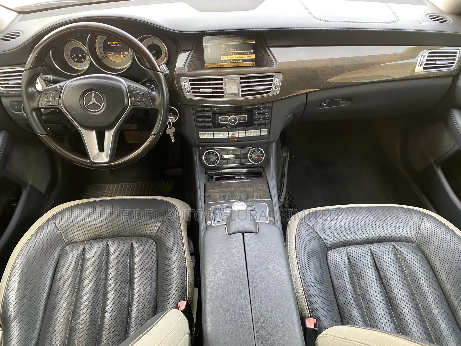 Mercedes-Benz CLS 350 2012 Blue