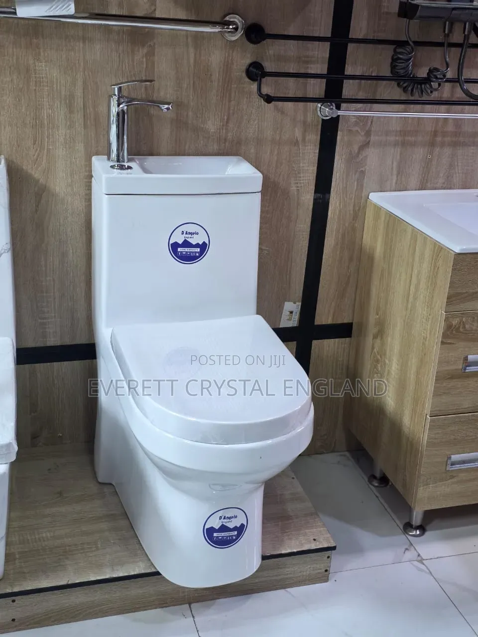 Complete Water Closet With Basin