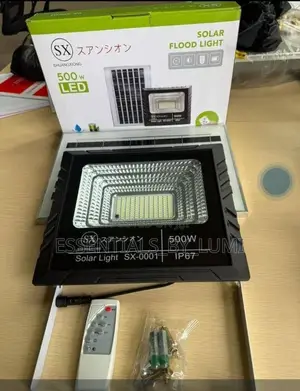 Sx Solar Led Flood Light -solar Charging Floodlight, Remote Control