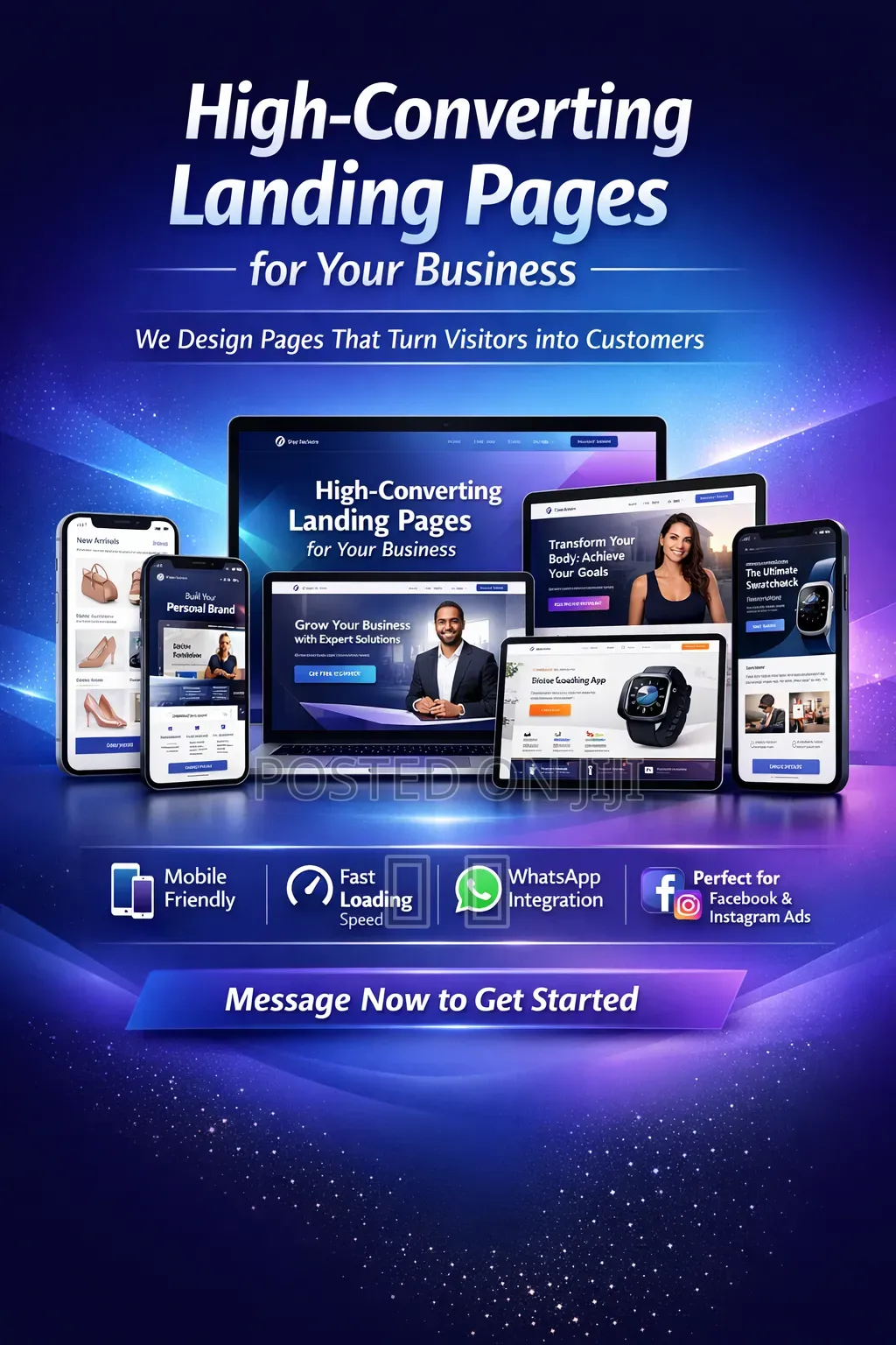 High Converting Landing Page for Your Business