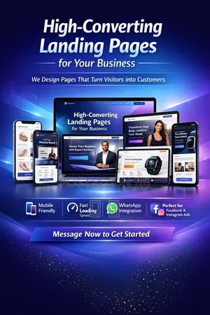 High Converting Landing Page for Your Business
