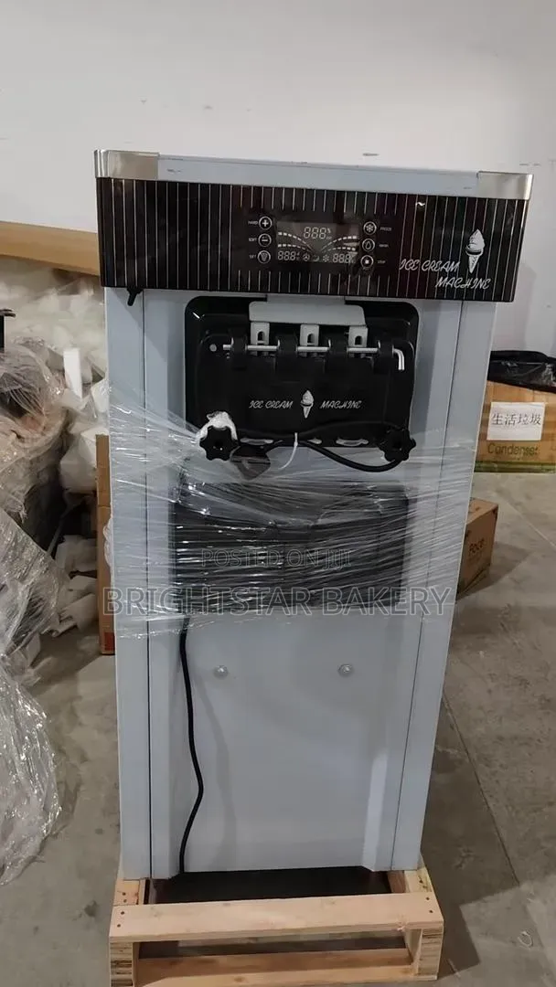 Industrial Softe Ice Cream Machine Standing