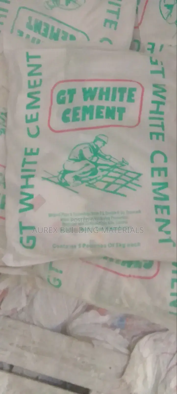 Gt 5kg White Cement
