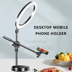 Tripod Ring Light and Mobile Phone Holder