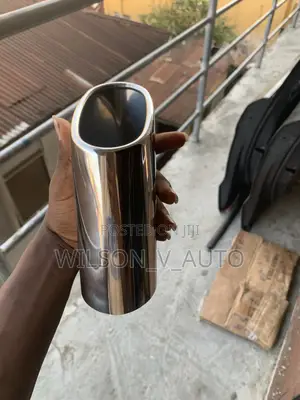 Premium Stainless Steel Oval Car Exhaust Tip – Universal Fit