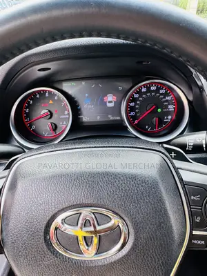 Toyota Camry XSE V6 FWD (3.5L 6cyl 8AM) 2018 Red
